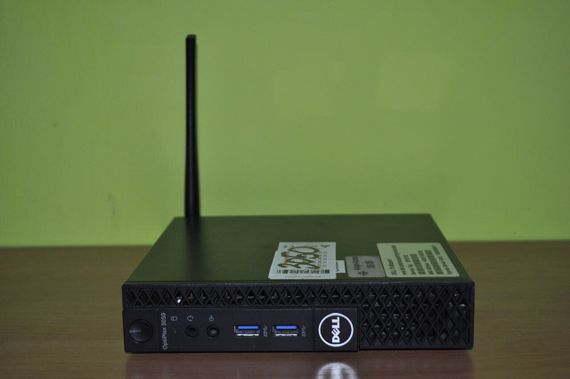 Неттоп Dell OptiPlex 3050 USFF / Intel Core i3-7100T (2 (4) ядра по 3.4 GHz) / 8 GB DDR4 / 500 GB SSD / Intel HD Graphics 630 / Wi-Fi / Блок живлення / Windows 11 Pro б/в + Подарунок Флеш пам'ять USB 32 GB | Зображення 2