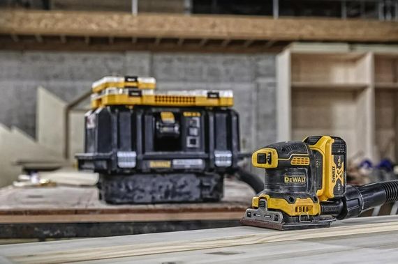 Аккумуляторная вибрационная шлифмашина DeWalt без АКБ и ЗУ DCW200N | Зображення 4