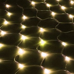 Гирлянды 120LED (Сетка) Yellow, 1.5x1.2 метраa, прозрачная изоляция