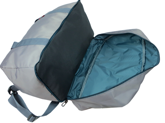 Дорожная сумка с отделом для обуви 40L Wallaby серый | Зображення 5