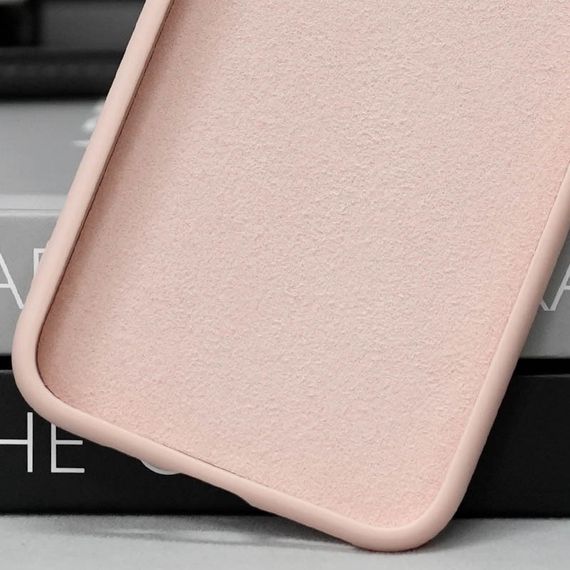 Чохол TPU+Glass Sapphire Midnight with MagSafe для Apple iPhone 12 (6.1") Рожевий / Pink Sand | Зображення 1