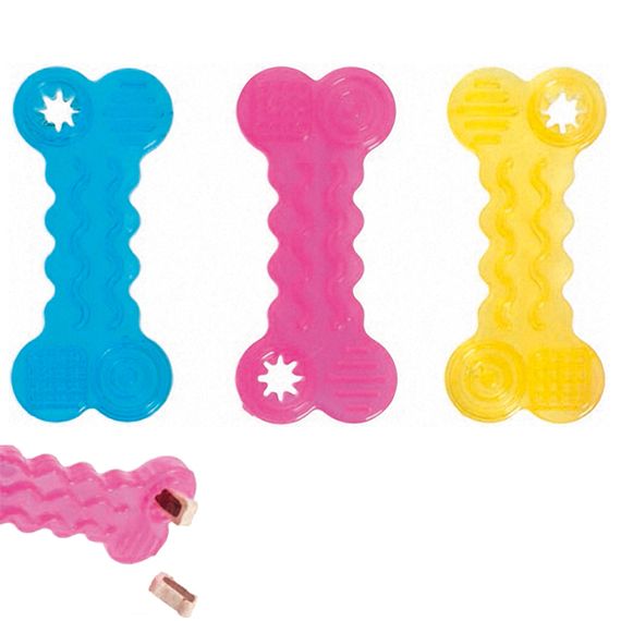 Flamingo Good4Fun Bone іграшка для собак, 10 см