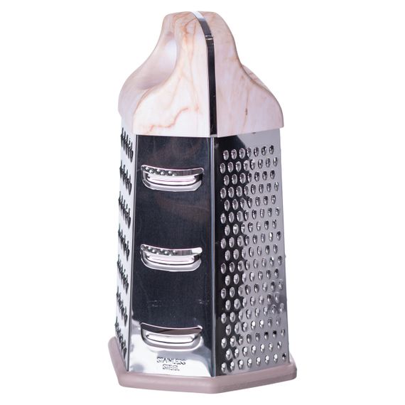 Терка шестигранна ручна для овочів і фруктів 14×12×24 (см) HP-8-7 | Зображення 3