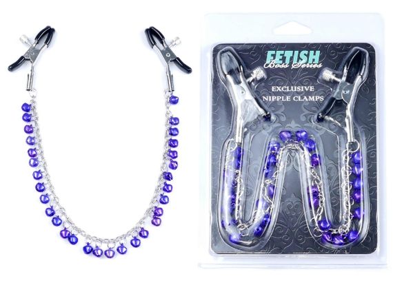 Затискачі для сосків Fetish Boss Series - №1 Exclusive Nipple Clamps, BS6100009 Sex Aura