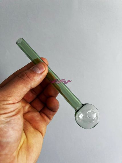 Стеклянная трубка Long Green Oil | Зображення 1