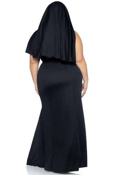 Костюм черниці Leg Avenue Sultry Sinner 1X-2X Sex Aura | Зображення 1