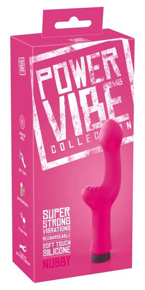 Вібратор з стимулятором клітора Power Vibe Sex Aura