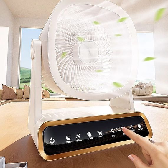 Настільний вентилятор F16 Smart 4000mAh White | Зображення 1