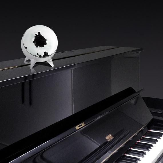 Музична ритмічна декоративна лампа CLT-002 з ферорідиною White | Зображення 2