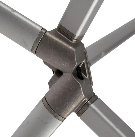 Стіл Bo-Camp Lamel 121x80 см Aluminium (1404438) (DAS303287) | Зображення 9