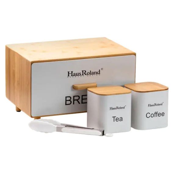 Кухонний набір для зберігання продуктів білий HP33534 | Зображення 1