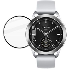 Полимерная пленка 3D (full glue) (тех.пак) для Xiaomi Watch S3 Черный