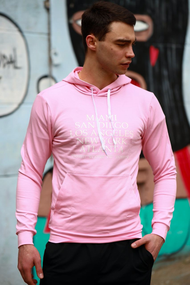 Худи Америка розовый S XL