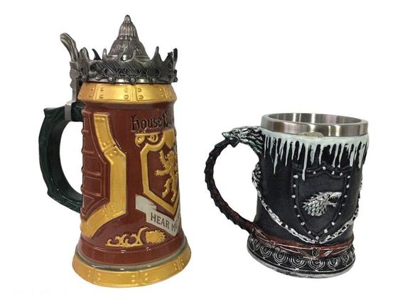 Подарочный набор Кружка Game Of Thrones House Lannister и Кружка има Близко Winter Is Coming Stark | Зображення 1
