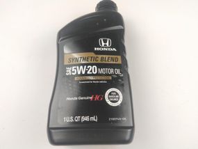 Олива моторна 5W-20 напівсентетична Honda Motor Oil Synthetic Blend 1 л (087989132)