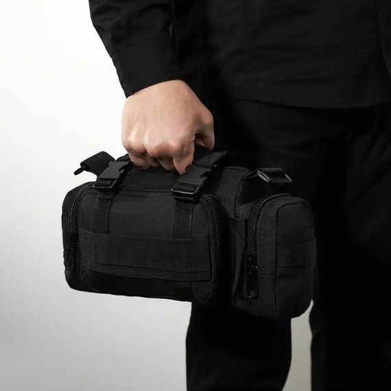 Універсальна тактична сумка – підсумок нагрудна поясна на MOLLE сумка з ременем на плече BD-871 5 л | Зображення 6