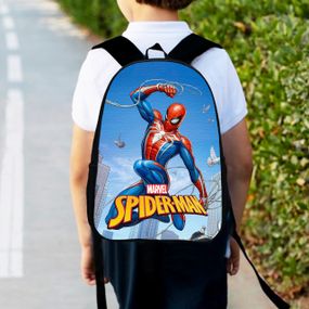 Рюкзак дитячий людина павук, спайдермен "Spiderman" 34х27см, міський ранець для хлопчика з принтом (00392)