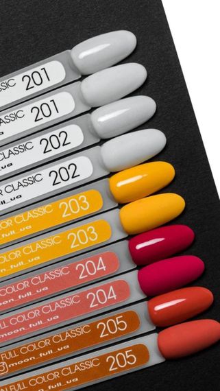 Гель-лак Moon Full №202 білий напівпрозорий з блискітками 8мл | Зображення 1