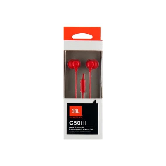 Навушники JBL C50 HI Red (JBLC50HIRED) | Зображення 4