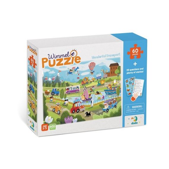 Пазли DoDo Чудо-транспорт 300561 60 деталей