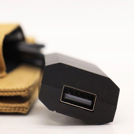 Сонячна панель трансформер з USB-виходом, 7,2 Вт, CCLAMP CL-670, Коричневий / Складна сонячна станція для заряджання телефону | Зображення 6