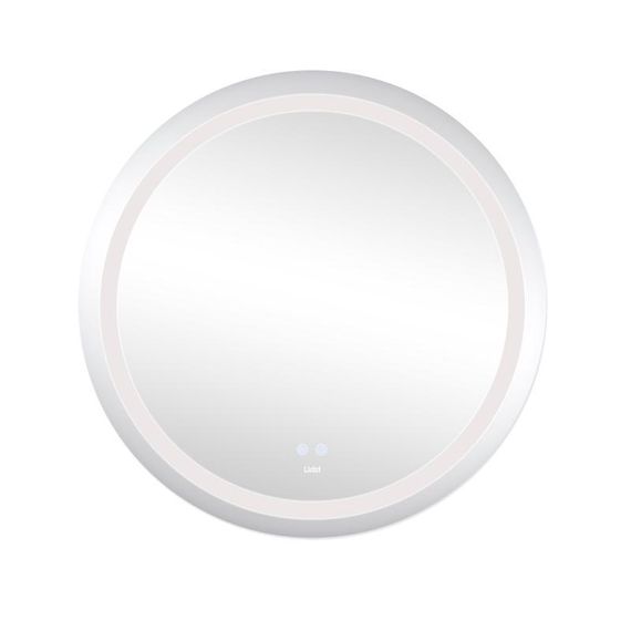 Зеркало Lidz Aria R800 с LED-подсветкой Touch, с антизапотеванием, с диммером, рег. яркости LD78LR800 | Зображення 3