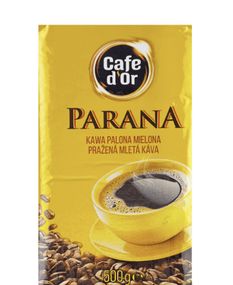 Кофе молотый смесь арабики и робусты средней обжарки Parana, 500г Польша