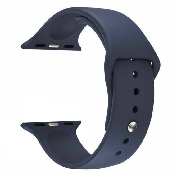 Спортивный ремешок Primolux для часов Apple Watch 42mm / 44mm / 45mm размер L - Dark Blue | Зображення 2