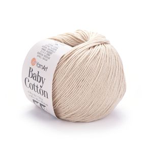 Пряжа YarnArt Baby Cotton No 404 (Ярнарт Бебі Коттон) 50 г / 165 м напівбавовна для дитячих речей та іграшок амігурумі