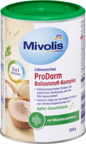 Mivolis ProDarm клітковинний комплекс 200 г яблучний смак — з пробіотиками, інуліном та клітковиною, Німеччина