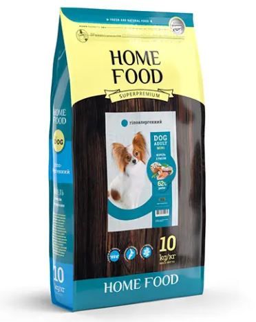 Home Food Гипоалергенний сухий корм для собак дрібних порід 10 кг