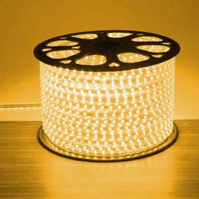 Гирлянда дюралайт уличная теплый оттенок LED 220V 4.8W 3528 WW IP68 (BY-026/60)