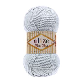 Пряжа Alize Baby Best No 224 (Алізе Бебі Бест) – 10% Бамбук, 90% Антипілінг Акрил, 100г/240м