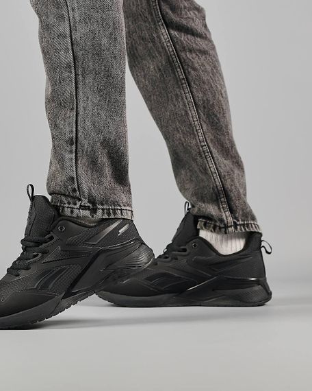 Зимові чоловічі кросівки R2eeb2ok Nano X2 Fleece All Black , фліс , В'єтнам 45 28 - 28.5 см | Зображення 9