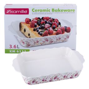 Форма керамічна для запікання 39,5x26x6,5см