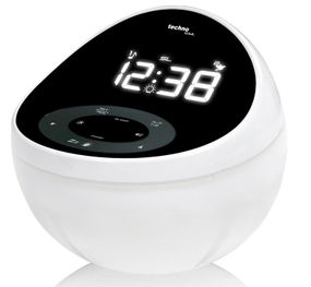 Годинник настільний з радіо Technoline WT500 Black/White (WT500) (DAS301826)