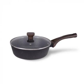 Сотейник Maestro MR-1216-24 24 см с гранитным покрытием с крышкой
