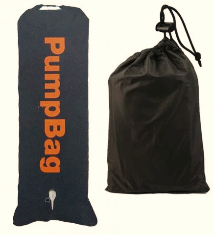 Гермомешок Delta-Sport PumpBag серый на 100л | Зображення 9
