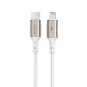 Кабель Proove Flex Type-C to Lightning 27W (1m), Белый, 1.0 м