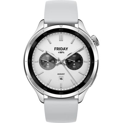 Смарт-годинник Xiaomi Watch S4 Silver BHR9197GL (1126557) | Зображення 1