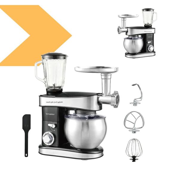 Кухонний комбайн потужністю 1000 Вт XPRO SK-05010 (45142-SK-05010_4654) | Зображення 7
