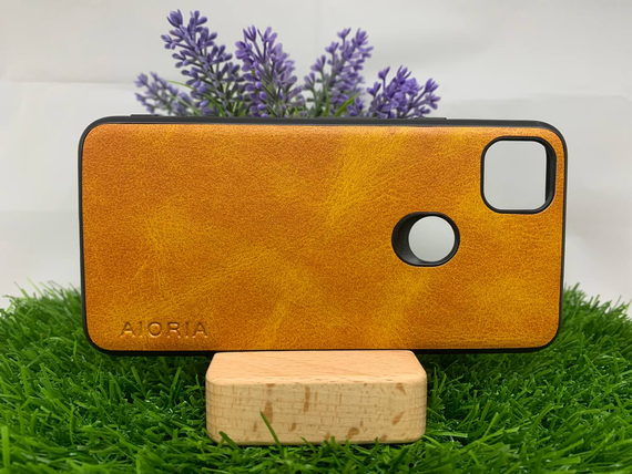 Чохол накладка Google Pixel 4A нубук оранжевий