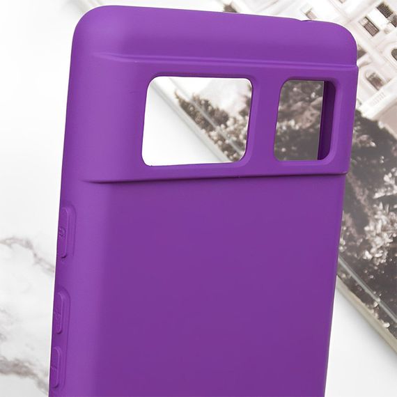 Чехол Silicone Cover Lakshmi (A) для Google Pixel 6 Фиолетовый / Purple | Зображення 4