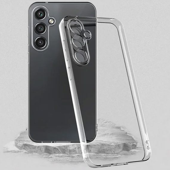 TPU чохол Epic Transparent 1,5mm Full Camera для Samsung Galaxy A35 Безбарвний (прозорий) | Зображення 1