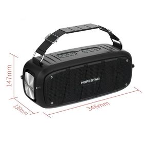 Портативна колонка XPRO A20 55Вт із мікрофоном USB, AUX, FM, Bluetooth чорна (A20)