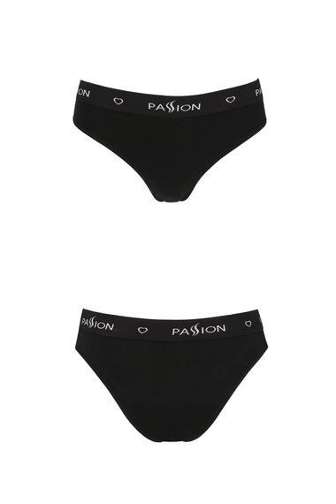 Трусики-слипы хлопковые Passion PS004 PANTIES, Черный, S, S, Маленький размер | Зображення 4