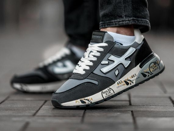 Чоловічі кросівки PREMIATA Grey | Зображення 2