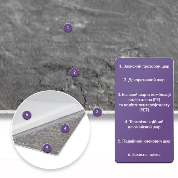 Самоклеюча стінова PET плитка 600х300х2мм SW-00002330 | Зображення 1