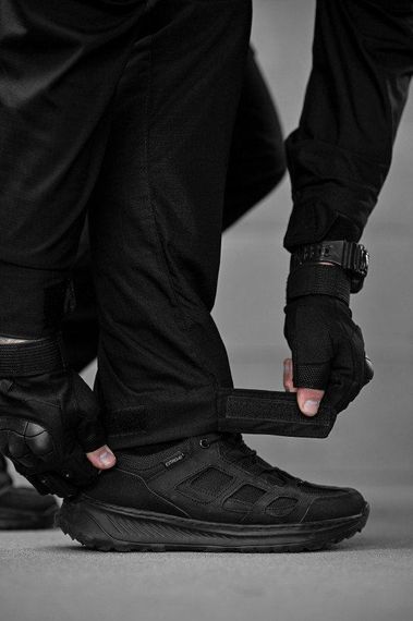 Тактические штаны рипстоп pyramid полиция черный ВТ5058 | Зображення 4