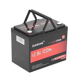 Аккумуляторная батарея Dumfume MINI LiFePO4 12.8V 100A h 1280W h, in10A/out20A